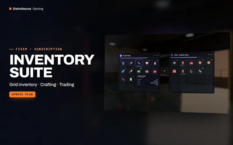 Inventory Suite — inventory preview