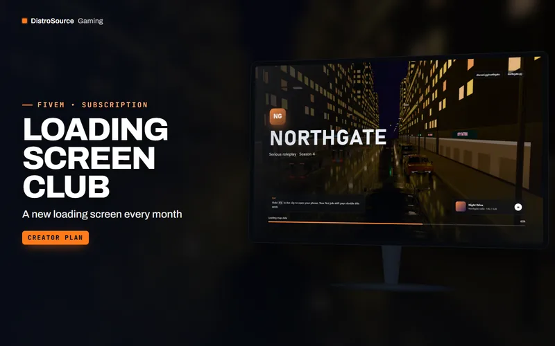 Loading Screen Club — loading screen preview