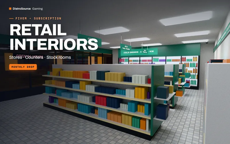 Retail Interiors — convenience store preview