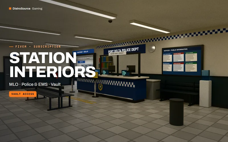 Station Interiors — station lobby preview