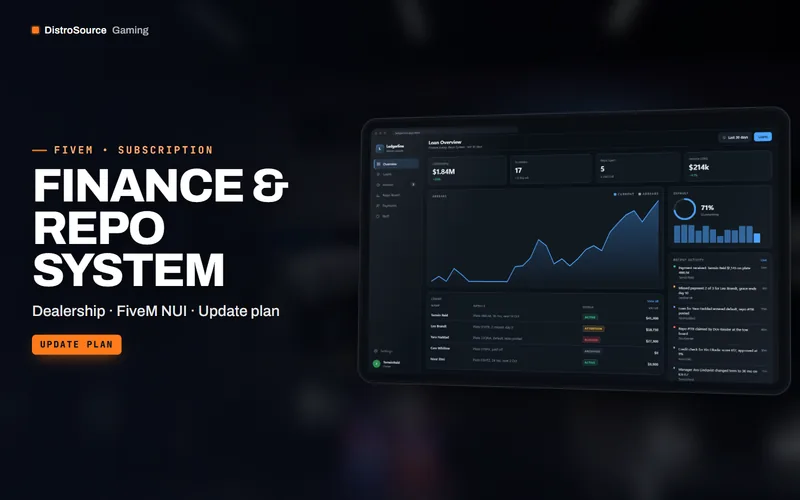 Finance & Repo System — Loan overview preview