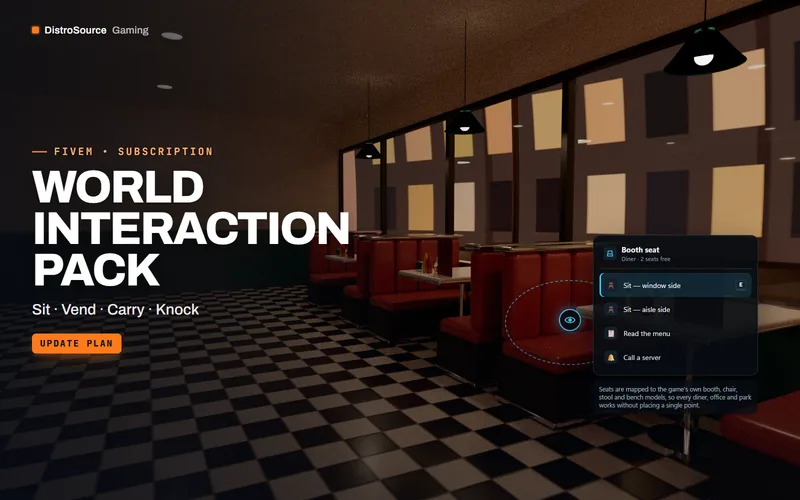 World Interaction Pack — target interactions preview