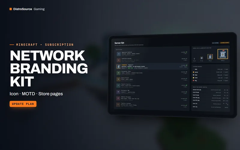 Network Branding Kit — branding set preview